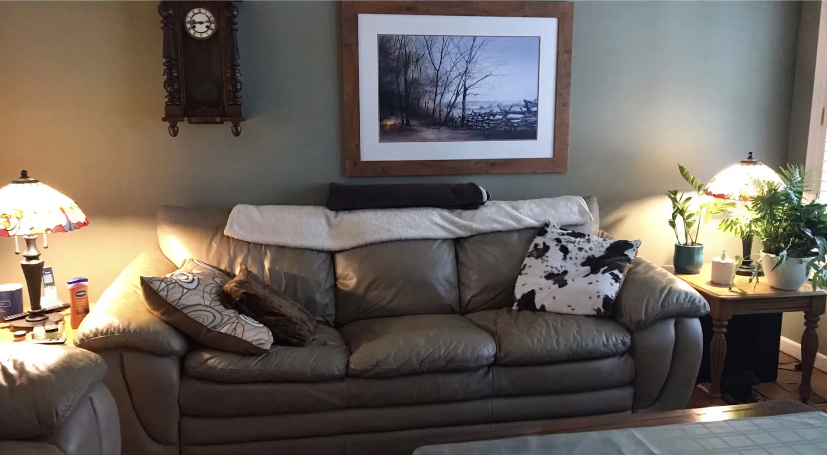 Living Area Transformation - Before