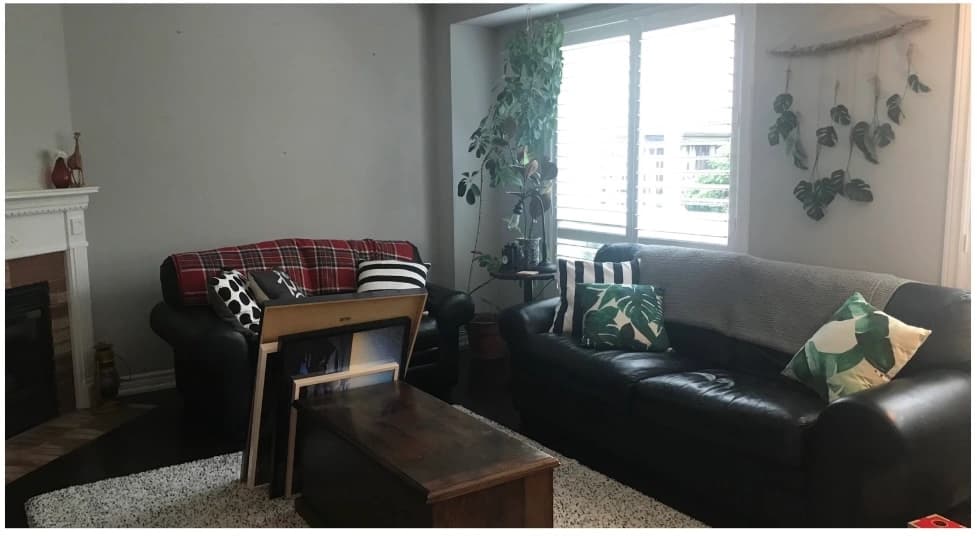 Living Room Transformation - Before